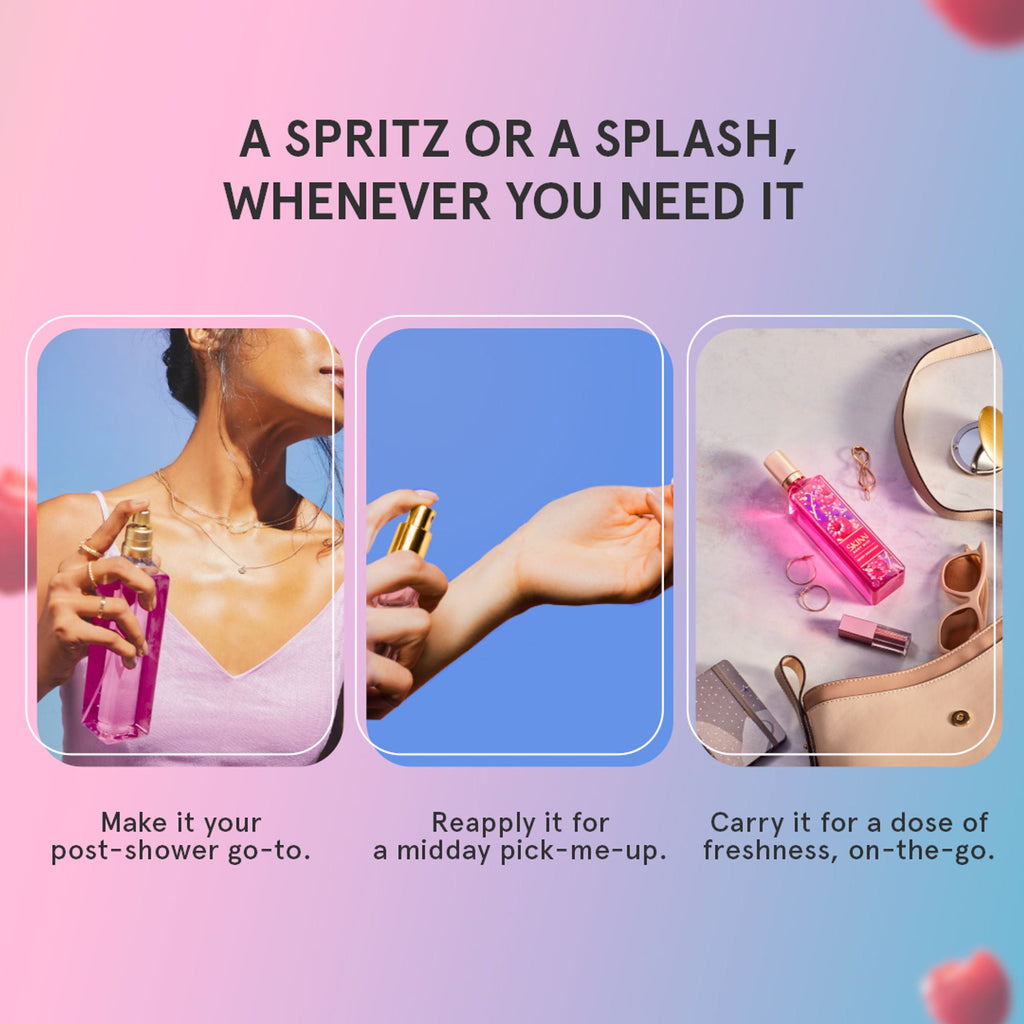 Skinn By Titan Berry Rhapsody Body Mist For Her | Grocsy