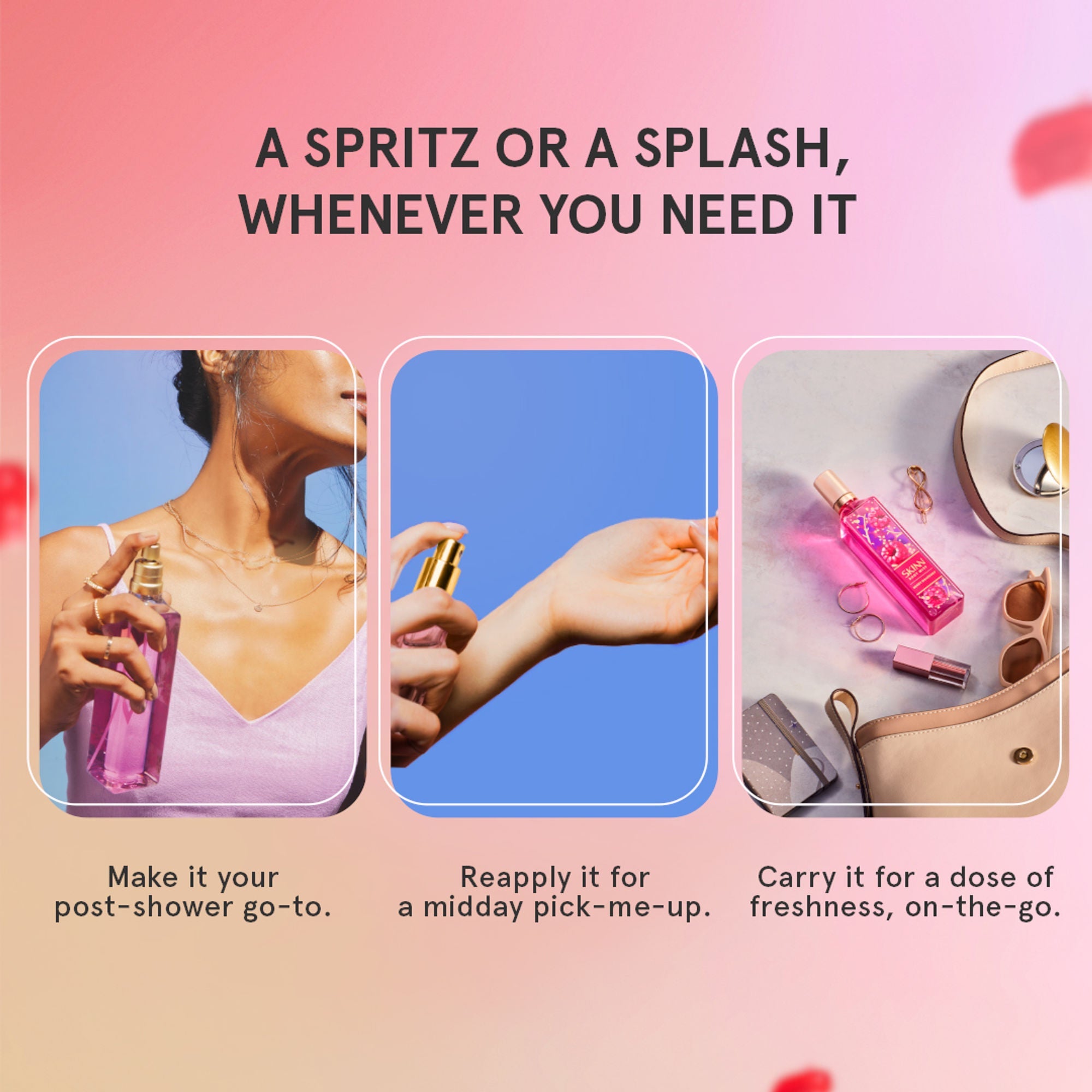 Skinn By Titan Velvet Indulgence Body Mist For Her | Grocsy