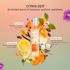 Skinn By Titan Citrus Zest Body Mist For Her | Grocsy