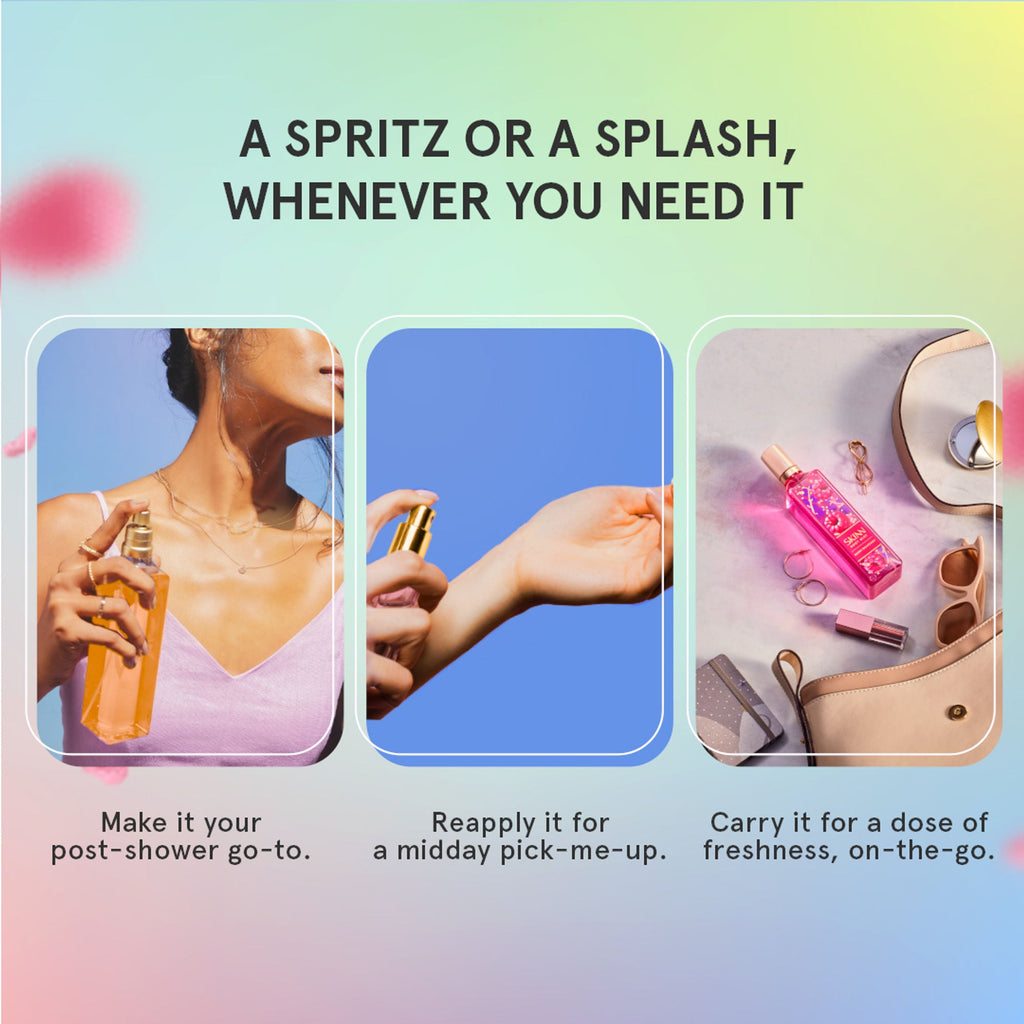 Skinn By Titan Apple Allure Body Mist For Her | Grocsy