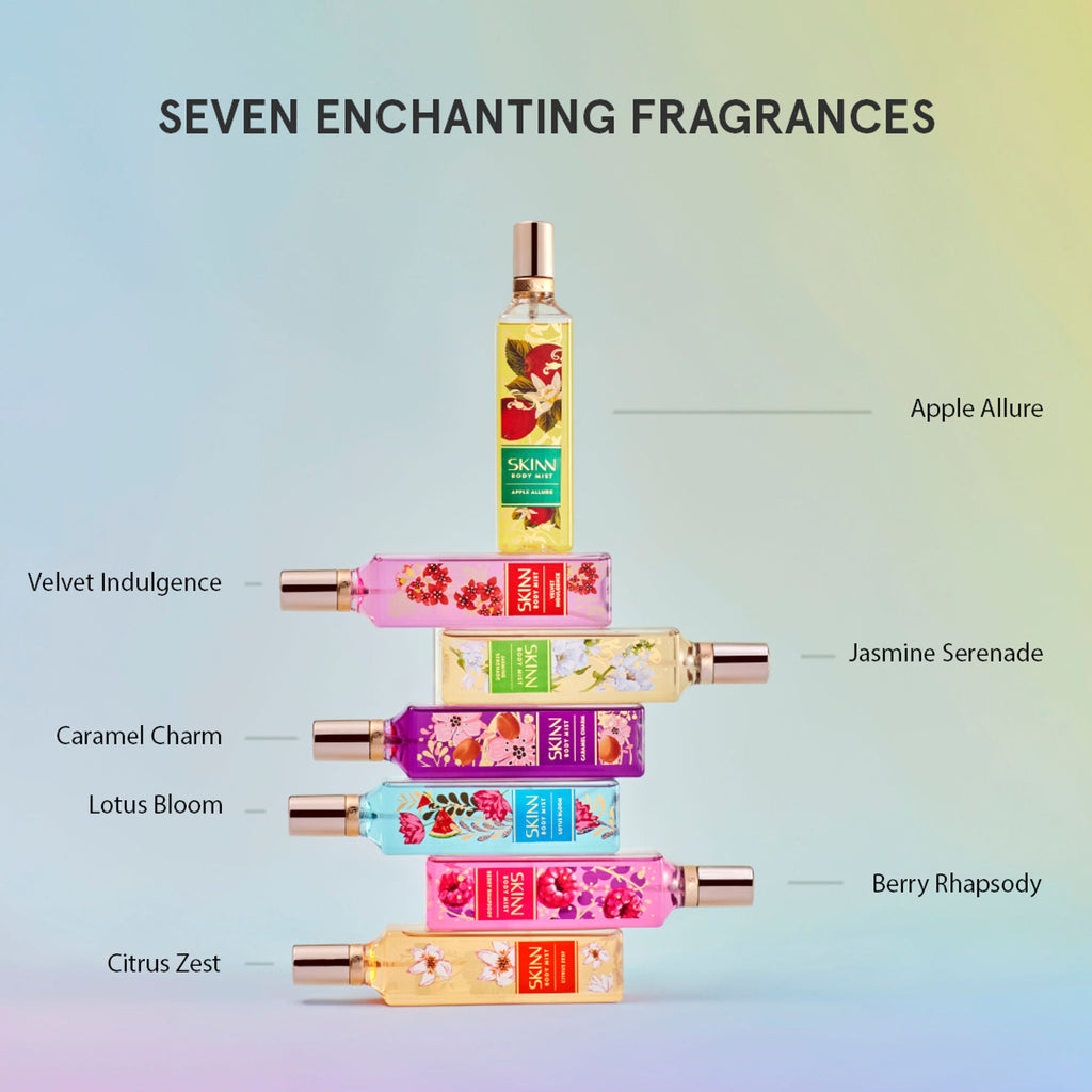 Skinn By Titan Apple Allure Body Mist For Her | Grocsy