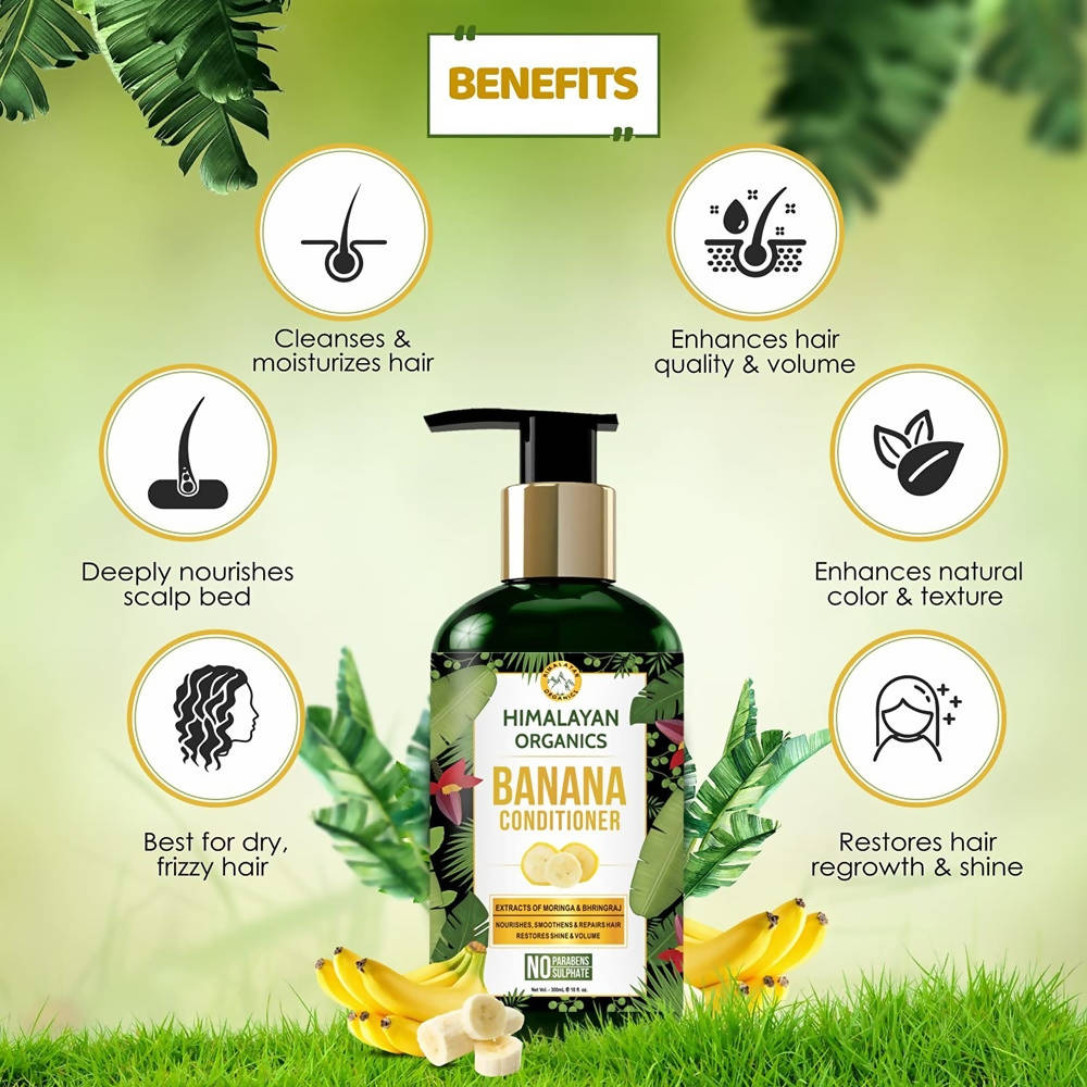 Himalayan Organics Banana Conditioner | Grocsy