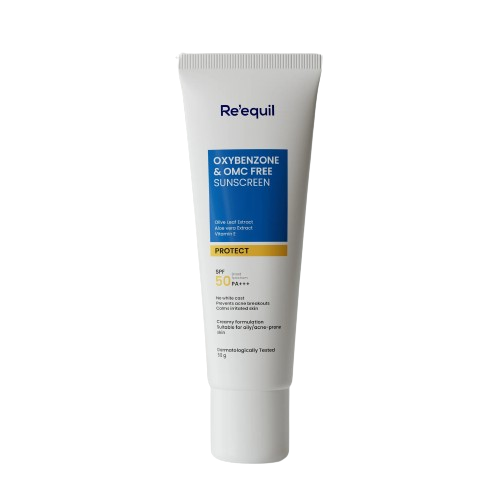 Re'equil Oxybenzone And OMC Free Sunscreen | Grocsy
