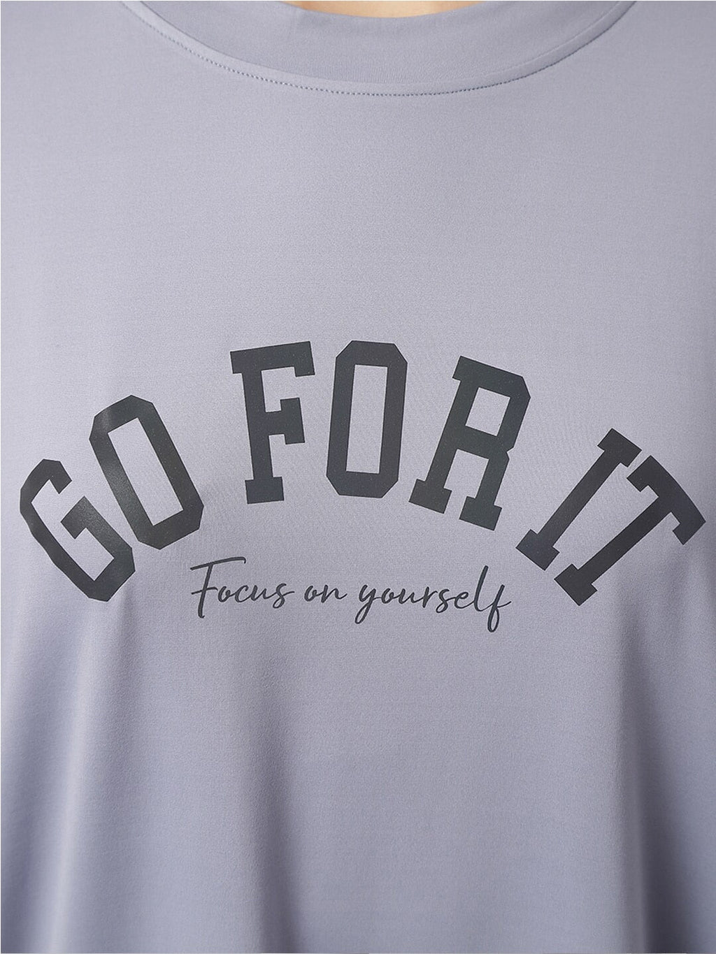 MKH Typography Printed Dri-FIT Sports T-shirt | Grocsy