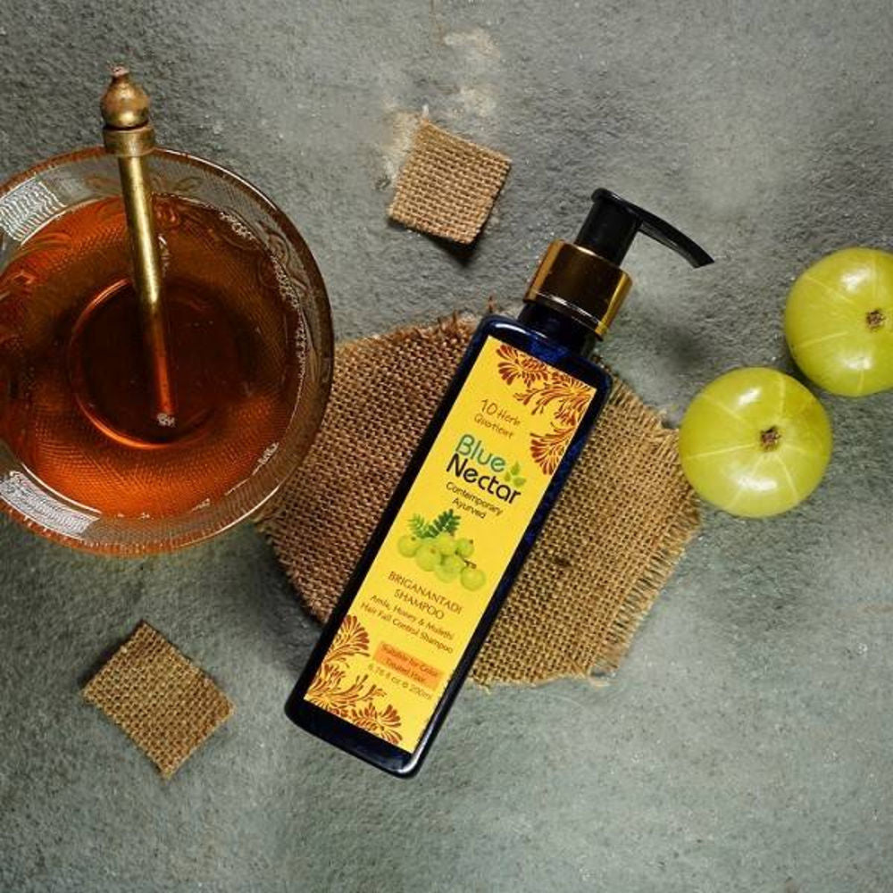 Blue Nectar Briganantadi Shampoo | Grocsy