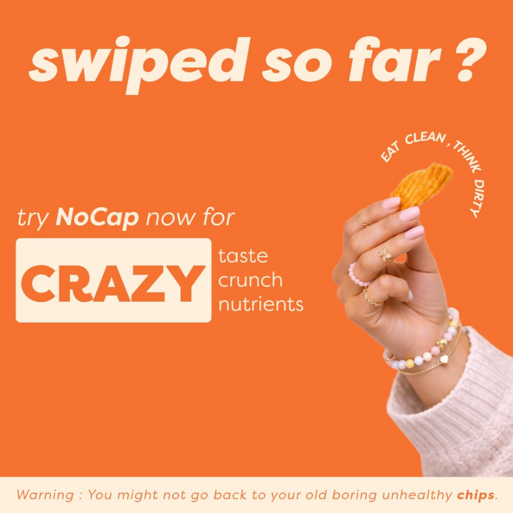 Nocap foods Healthy Chips - Millet Jalapeno | Grocsy