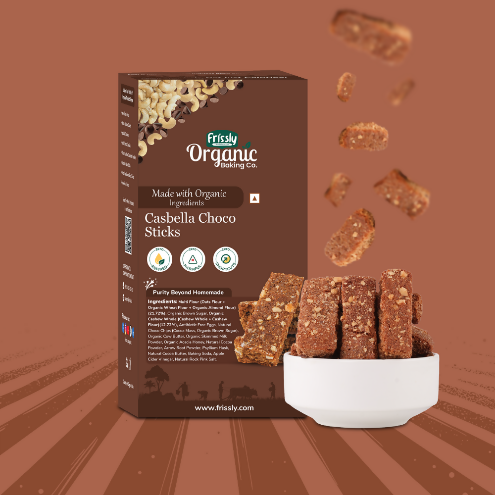 Frissly Organics Casbella Choco Sticks | Grocsy