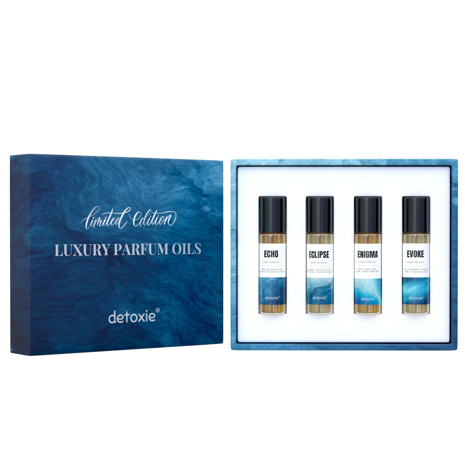 Detoxie Luxury Parfum Oil (Attar) Combo | Grocsy