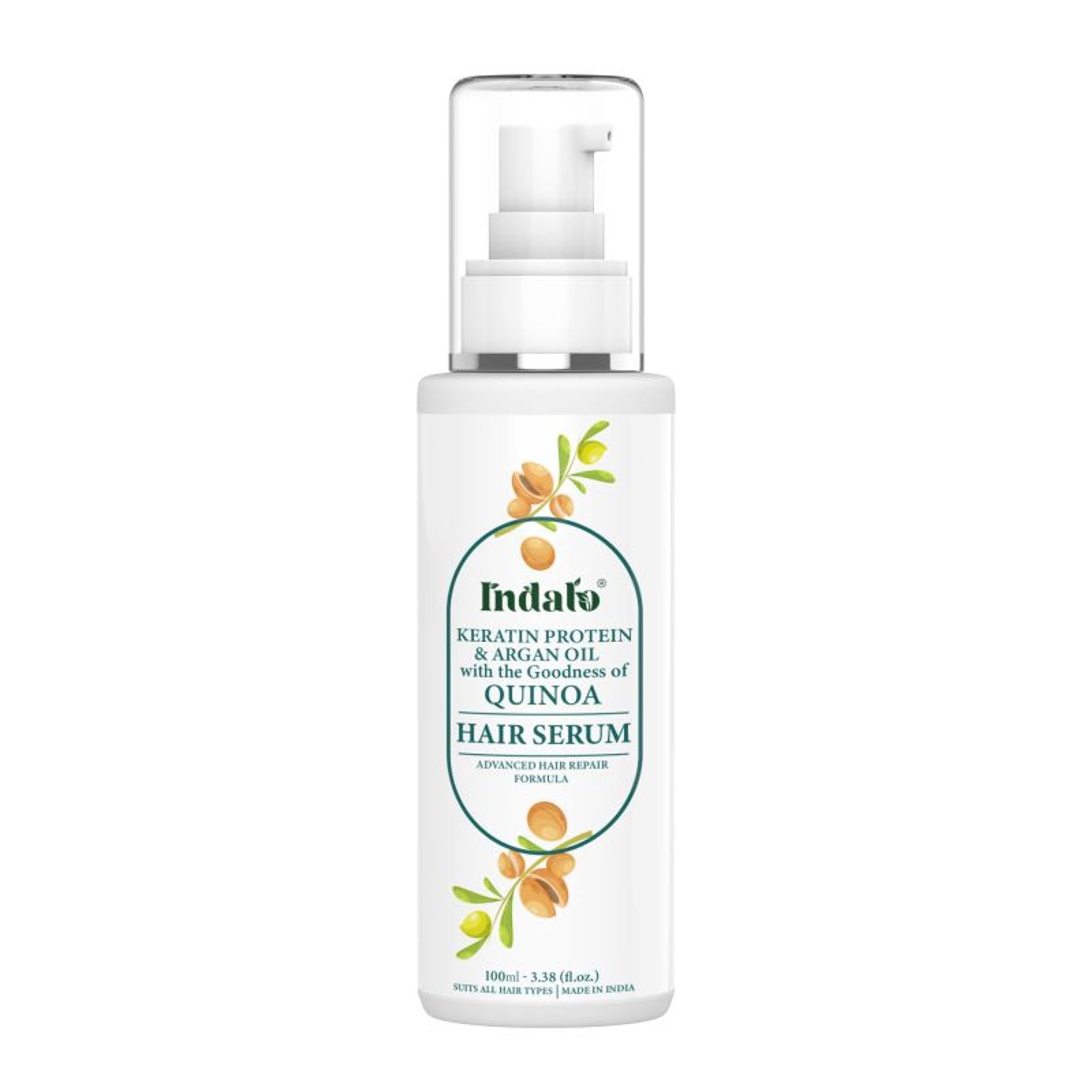 Indalo Keratin Quinoa Protein Hair Serum | Grocsy