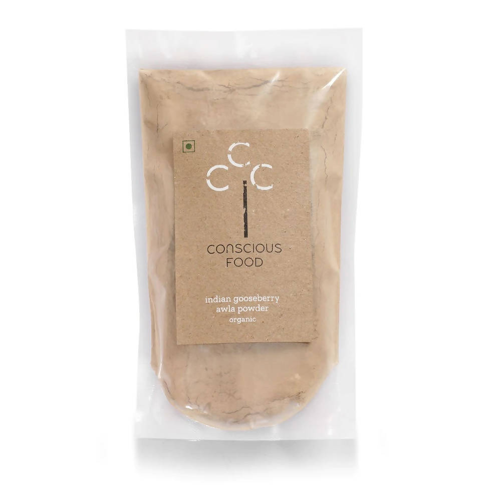 Conscious Food Organic Amla Powder (Indian Gooseberry) | Grocsy