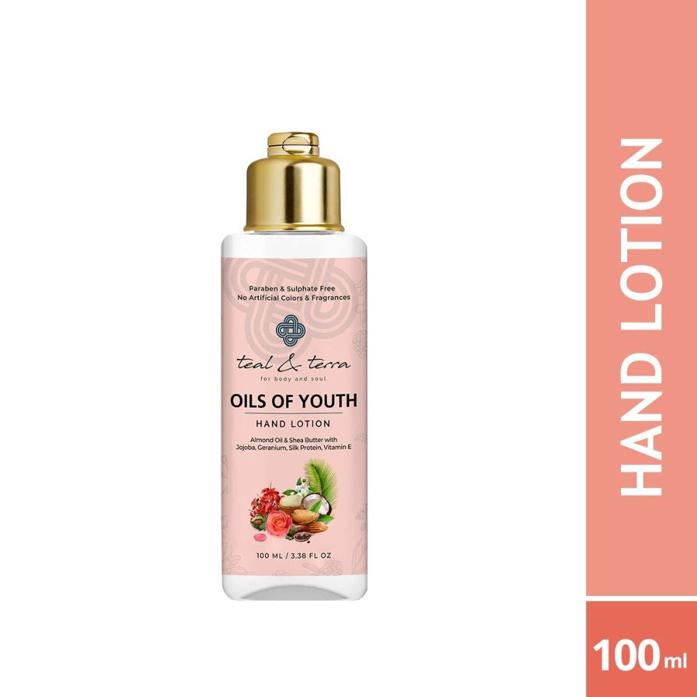 Teal & Terra Hand Lotion with Almond Oil & Shea Butter | Grocsy