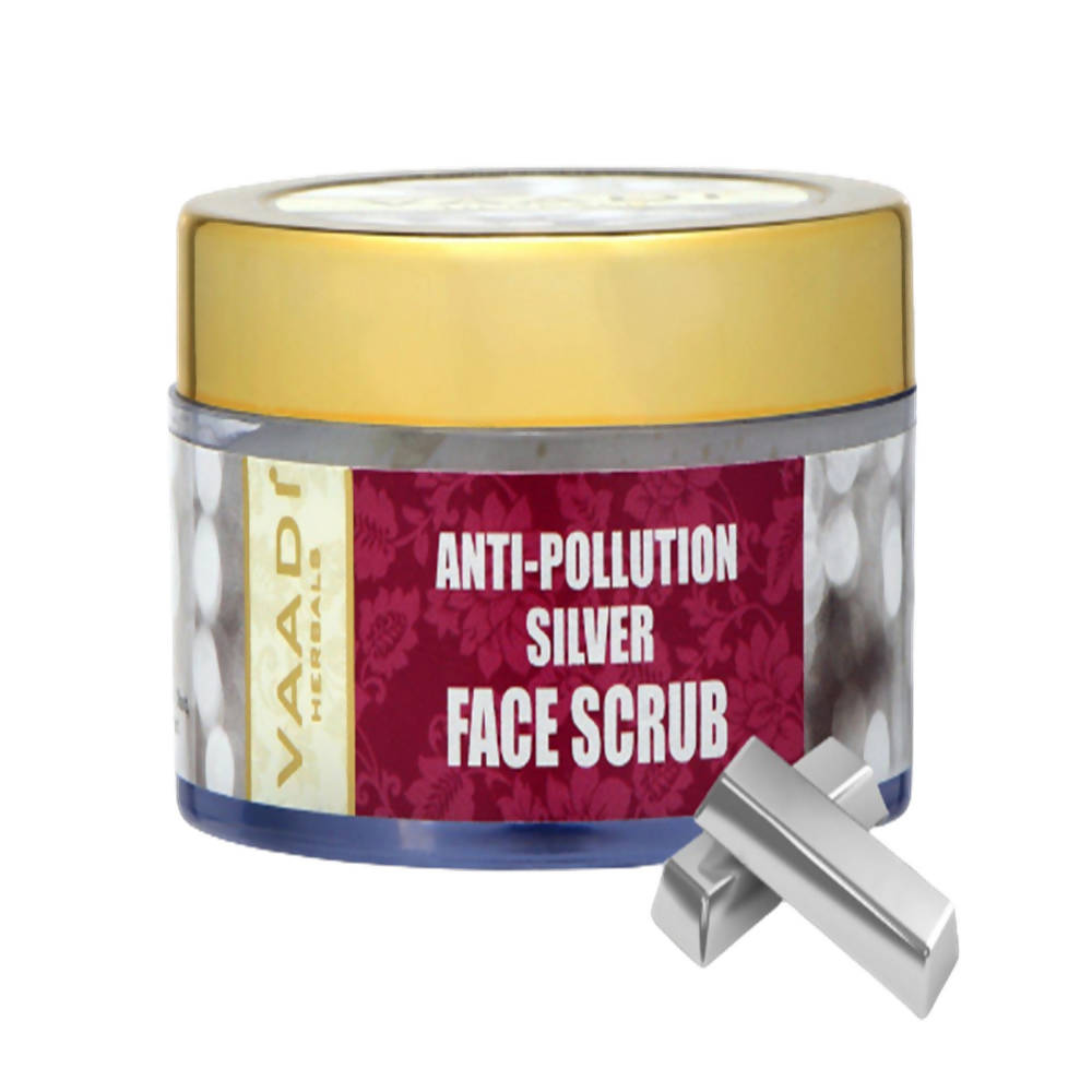 Vaadi Herbals Anti-Pollution Silver Face Scrub | Grocsy