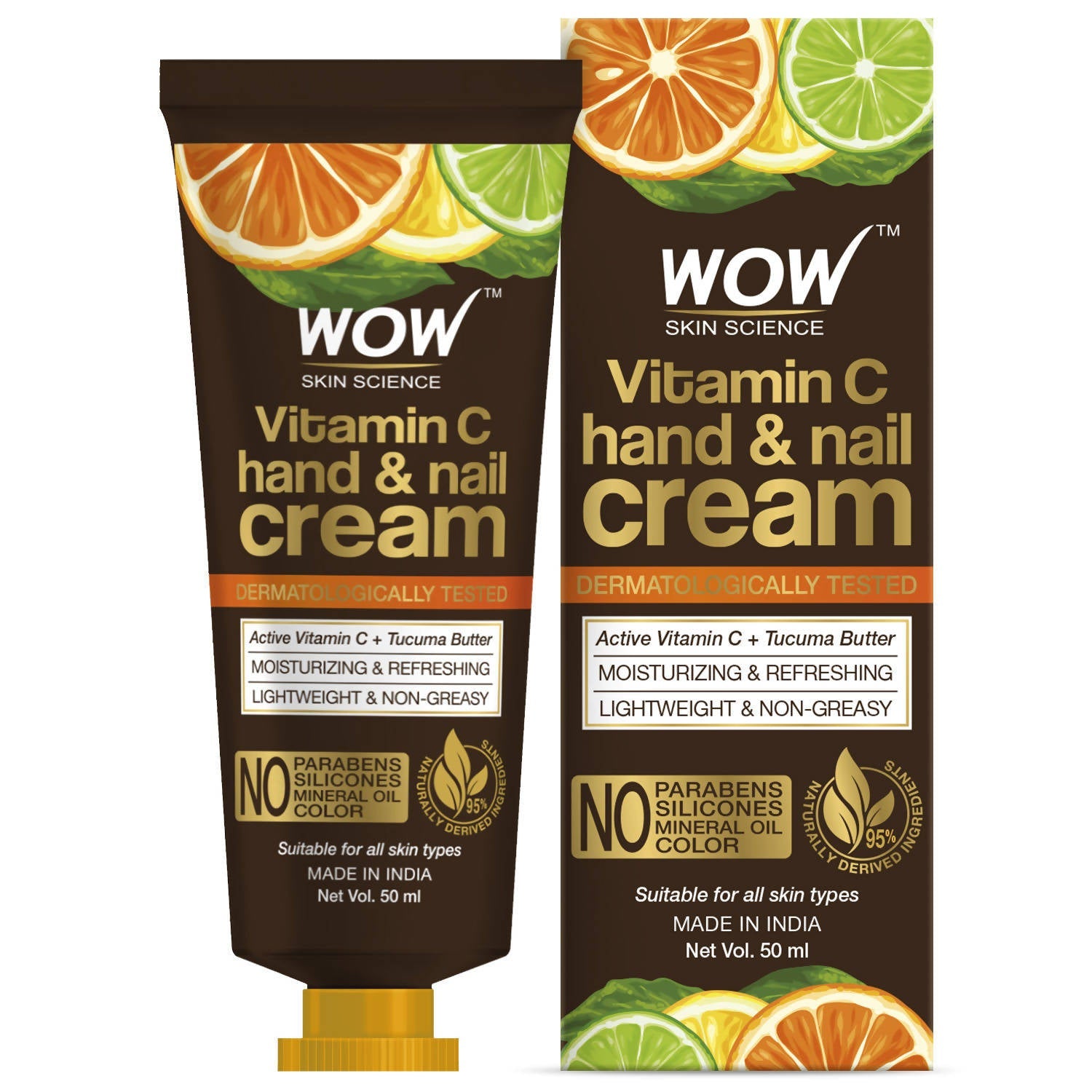 Wow Skin Science Vitamin C Hand & Nail Cream | Grocsy