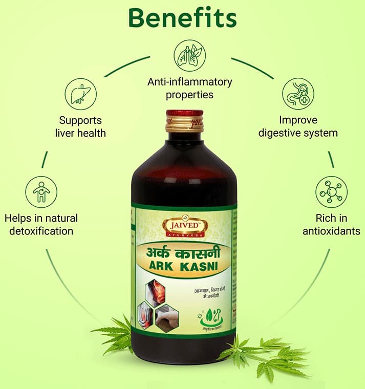 Jaived Ayurveda Ark Kasni | Grocsy