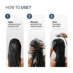 Bare Anatomy Anti-Hair Fall Shampoo 5X Hair Fall Control With Peptides | Grocsy