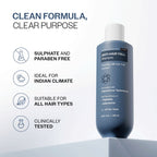 Bare Anatomy Anti-Hair Fall Shampoo 5X Hair Fall Control With Peptides | Grocsy