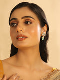 Nuyug 22K Gold Plated Kundan Paradise Green Studs | Grocsy