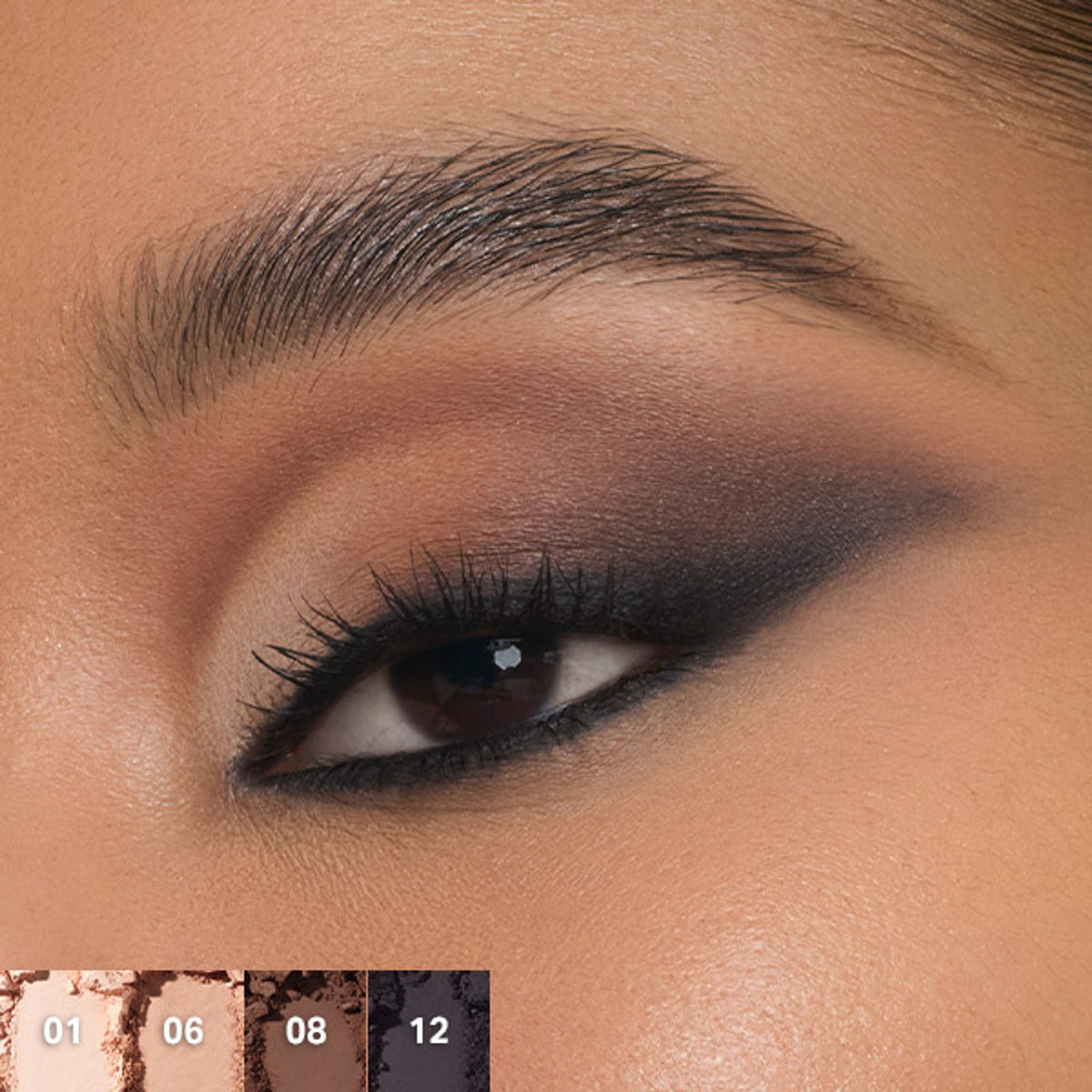 MORPHE Chromaplus 12-Pan Eyeshadow Palette - Flickering Sands | Grocsy
