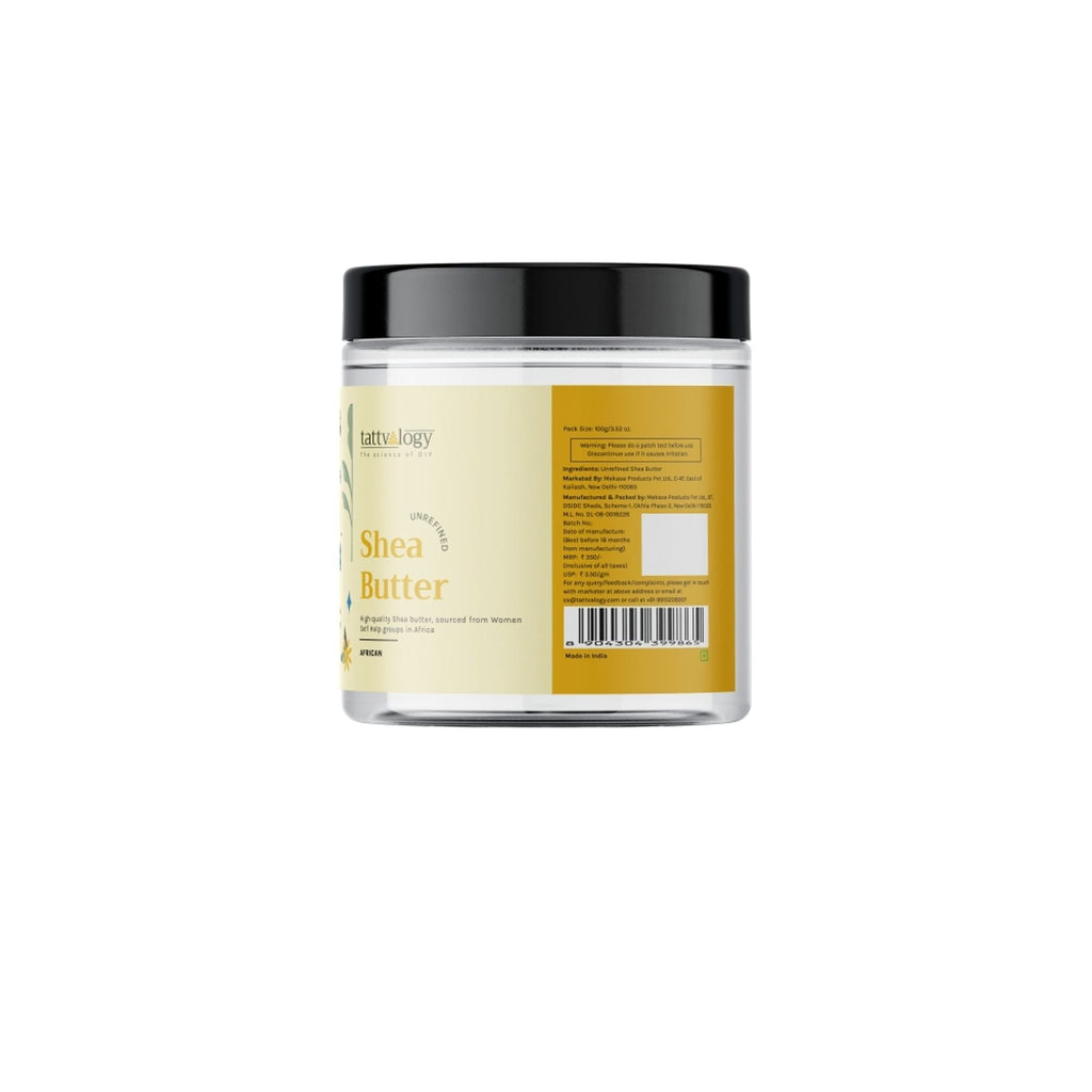 Tattvalogy African Shea Butter, Organic Raw Unrefined, Body Butter & Moisturizer | Grocsy