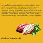 Tattvalogy African Cocoa Butter in Jar Packaging, Raw Unrefined, Body Butter & Moisturizer | Grocsy