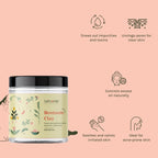 Tattvalogy Indian Bentonite Clay Powder - Detox Mask for Oily Skin, Acne and Deep Pore Cleansing | Grocsy