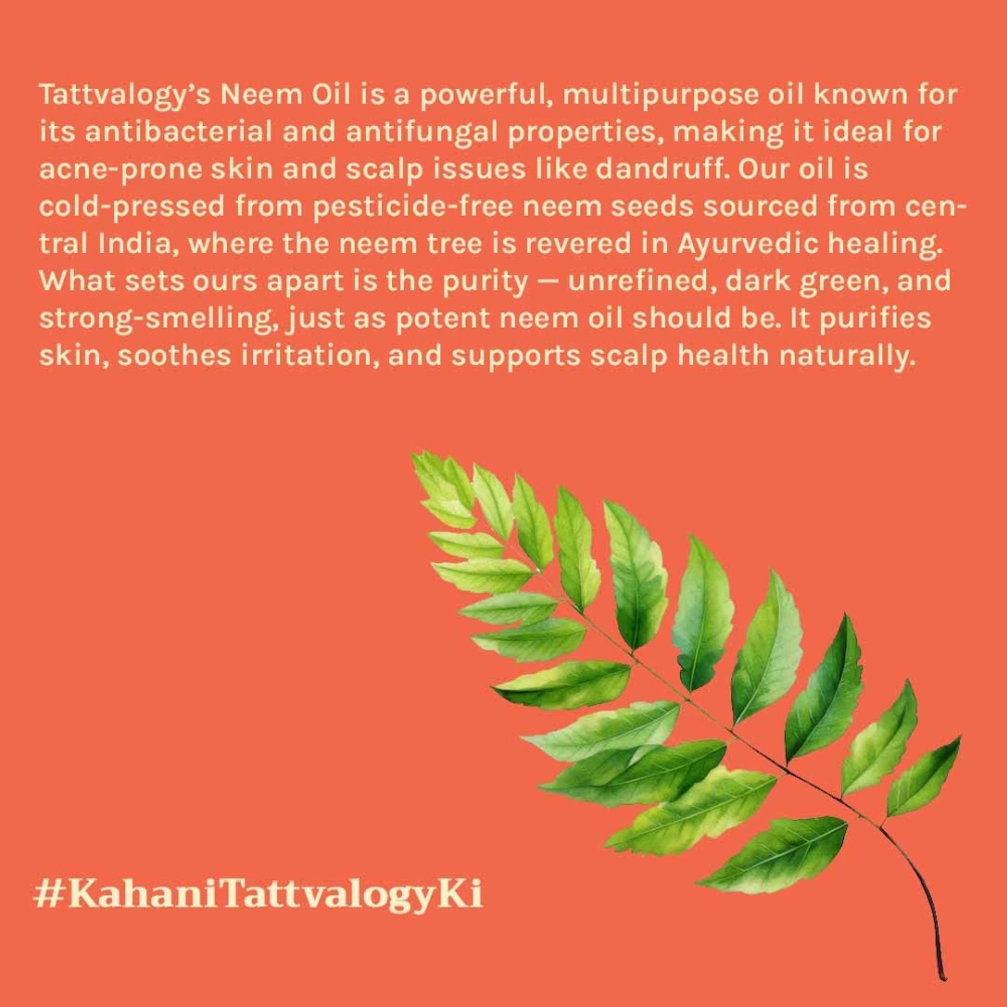 Tattvalogy Neem Oil | Grocsy