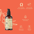 Tattvalogy Himalayan Seabuckthorn Oil - Cold Pressed, Rich in Vitamins E & C, Controls Skin Damage | Grocsy