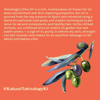 Tattvalogy Hexane -Free Olive Oil -Deeply Nourishing for Healthy Hair & Glowing Skin, all Naturally | Grocsy