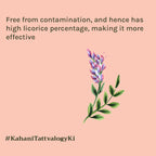 Tattvalogy Licorice Powder - Fades Dark Spots & Pigmentation, Brightens & Evens Skin Tone Naturally | Grocsy