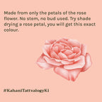 Tattvalogy Rose Petal Powder -Shade Dried, Nutrient -Rich for Radiant Skin & Instant Glow Naturally | Grocsy