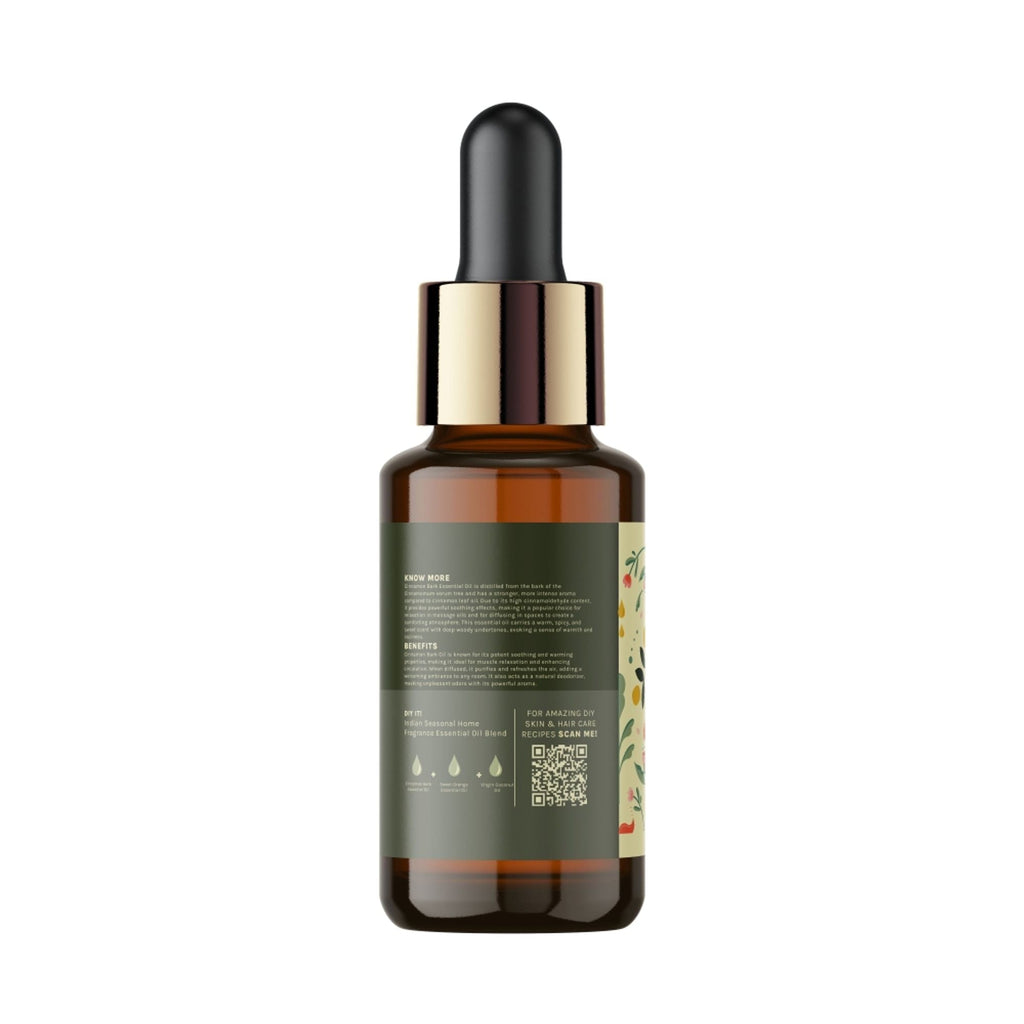 Tattvalogy Cinnamon Bark Essential Oil - Anti - Acne, Reduces Hair Fall, Has a nice spicy aroma | Grocsy