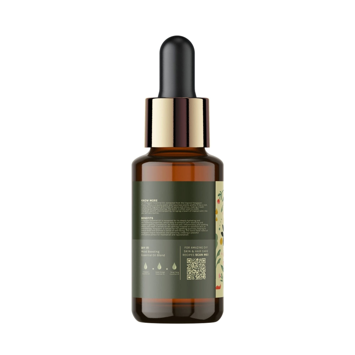 Tattvalogy Frangipani Essential Oil - Glowing Skin, Rich Flowery Fragrance, Use as a Natural Perfume | Grocsy
