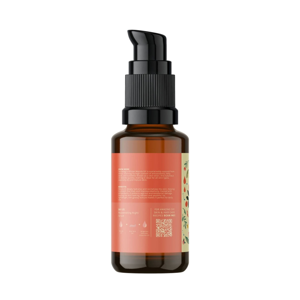 Tattvalogy African Marula Oil - Pure, Hydrates, Reduces Wrinkles & Boosts Radiance for Glowing Skin | Grocsy