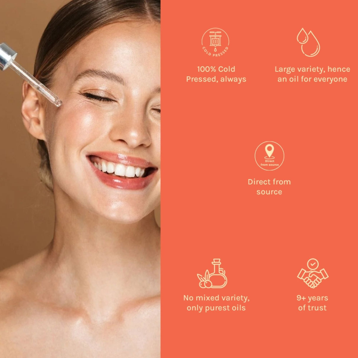 Tattvalogy Cold Pressed Pomegranate Oil - Fights Dark Spots, Hydrates & Boosts Collagen for Youth | Grocsy