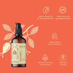 Tattvalogy Raw Rosehip Oil - Vitamin-C Rich, Boosts Collagen, Reduces Hyperpigmentation for Glow | Grocsy
