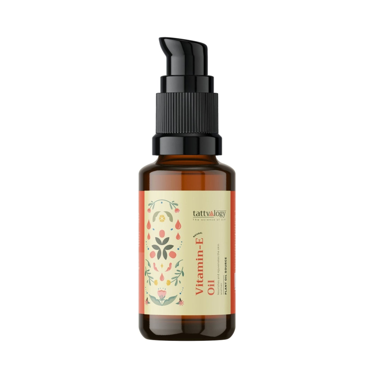 Tattvalogy Pure Vitamin-E Oil -Natural Source, Evens Skin Tone, Reduces Pigmentation & Nourish Hair | Grocsy