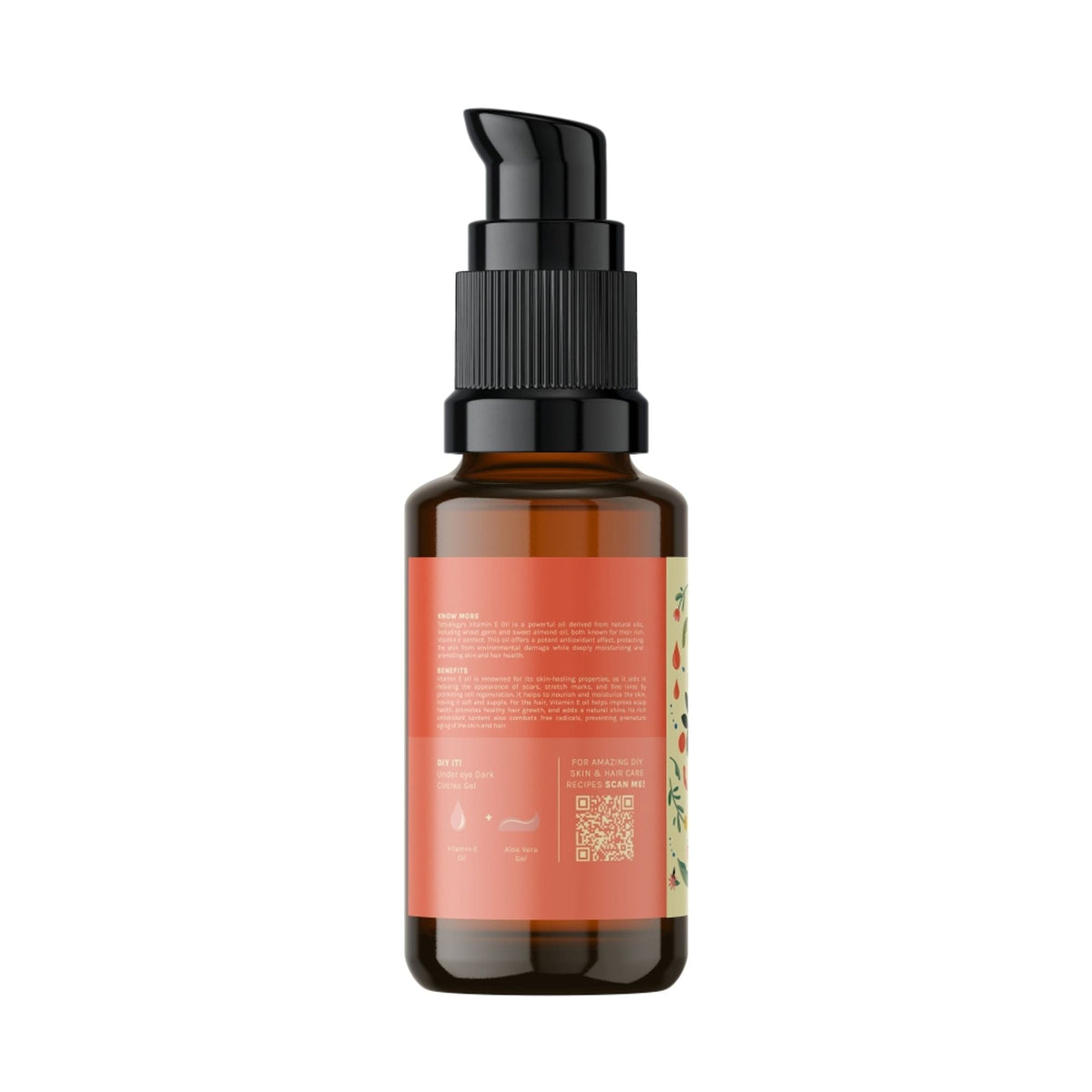 Tattvalogy Pure Vitamin-E Oil -Natural Source, Evens Skin Tone, Reduces Pigmentation & Nourish Hair | Grocsy