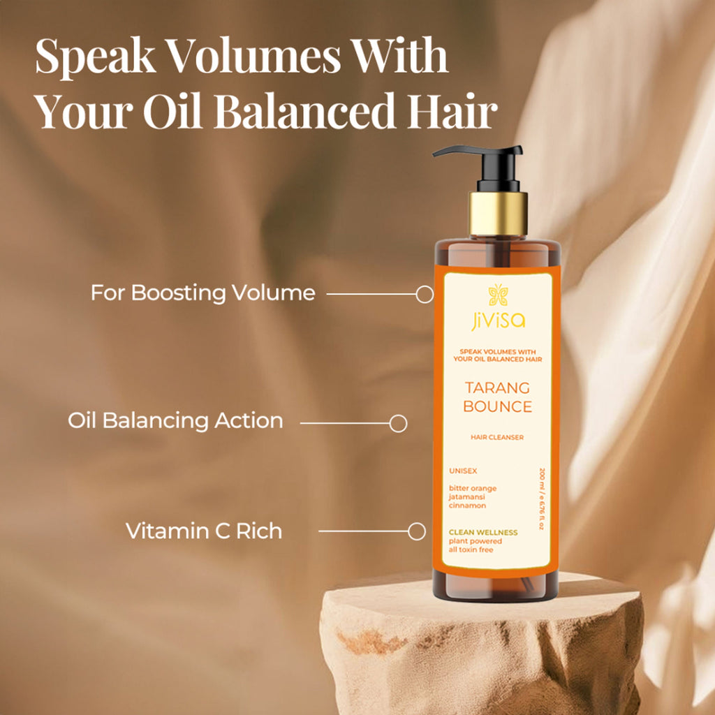 JiViSa Tarang Bounce Hair Cleanser | Grocsy