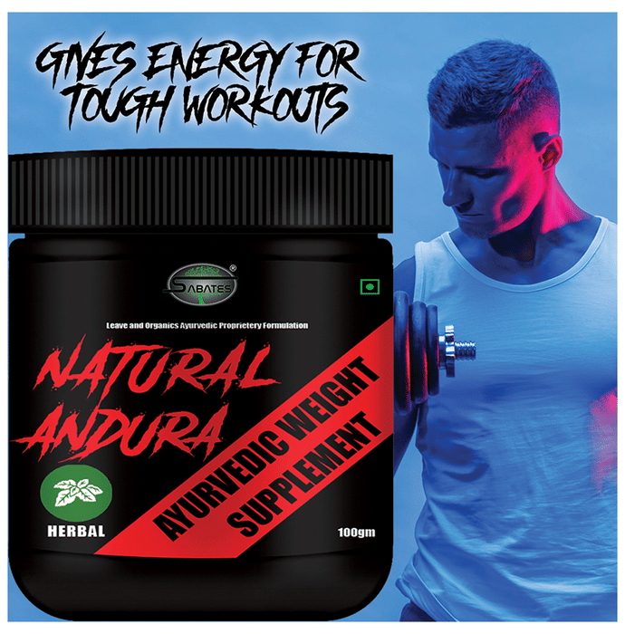Sabates Natural Andura Ayurvedic Weight Supplement | Grocsy