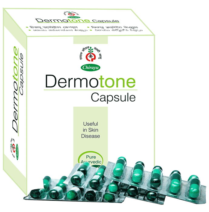 Chirayu Dermotone Capsules | Grocsy