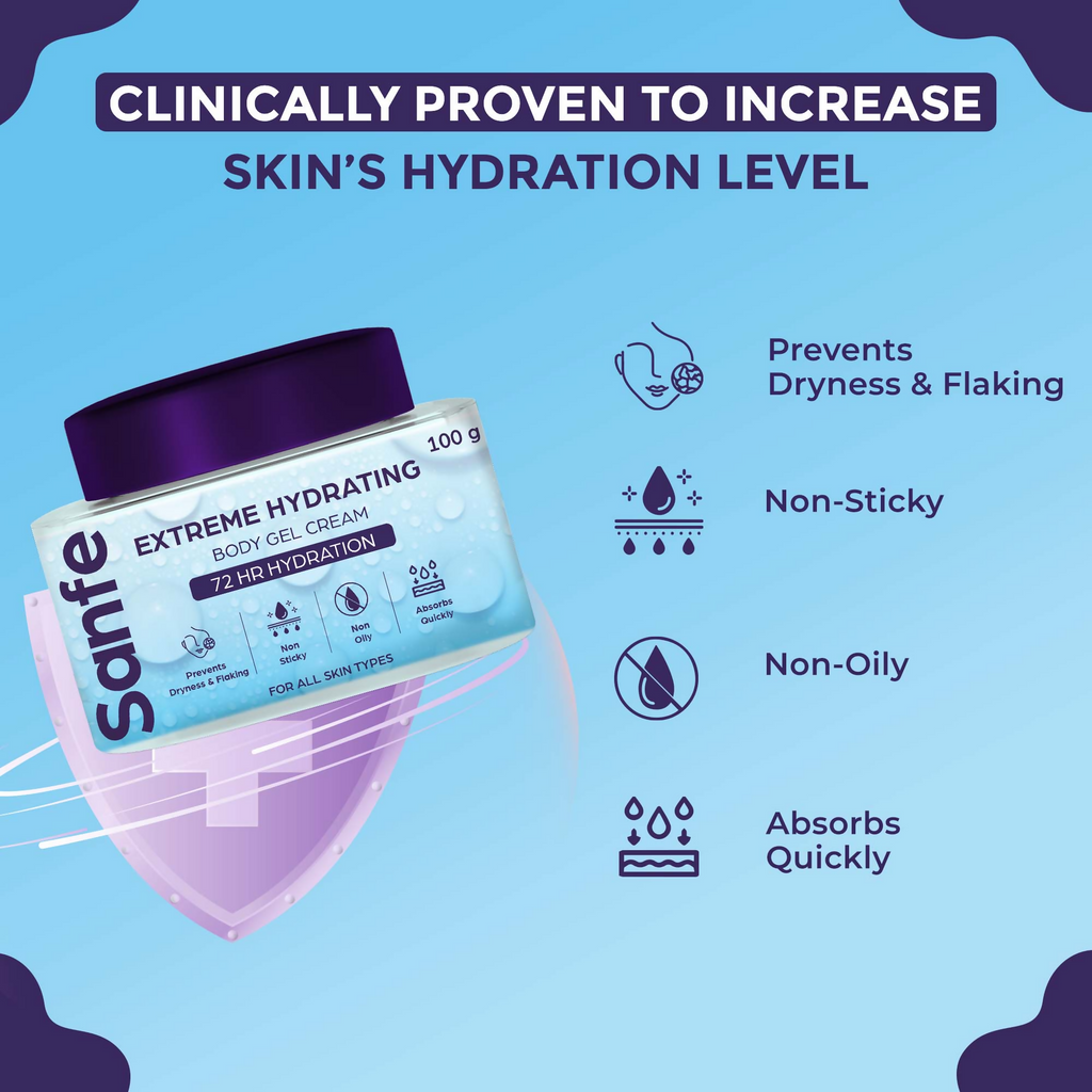 Sanfe Extreme Hydrating Body Gel Cream | Grocsy