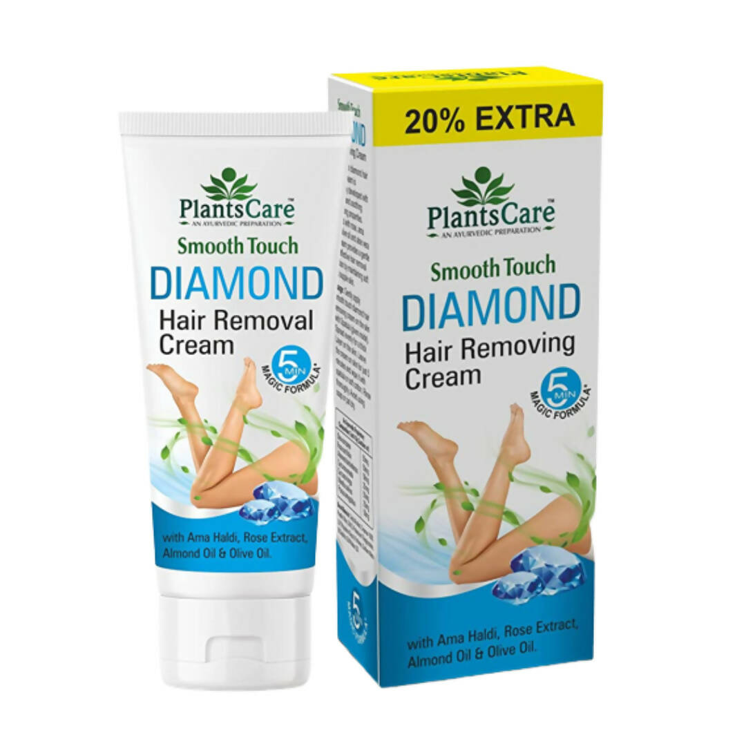 Plants Care Smooth Touch Diamond Hair Removing Cream | Grocsy