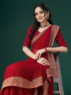 kasee Embellished Beads and Stones Celebrity Saree | Grocsy