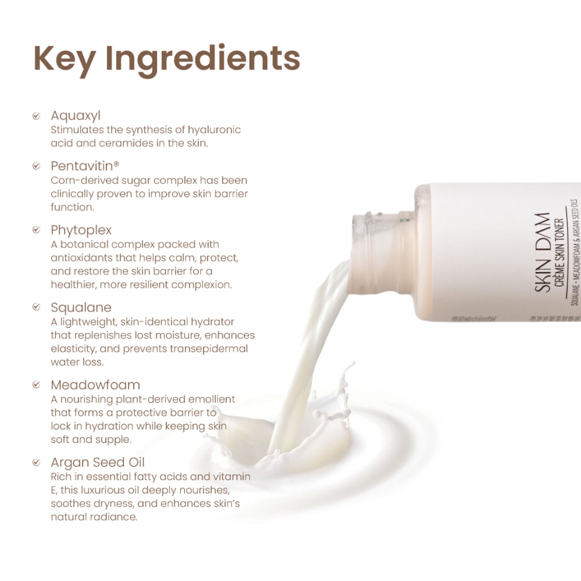 Personal Touch Skincare Skincare Skindam 2 In 1 Crème Milky Skin Toner Primer | Grocsy