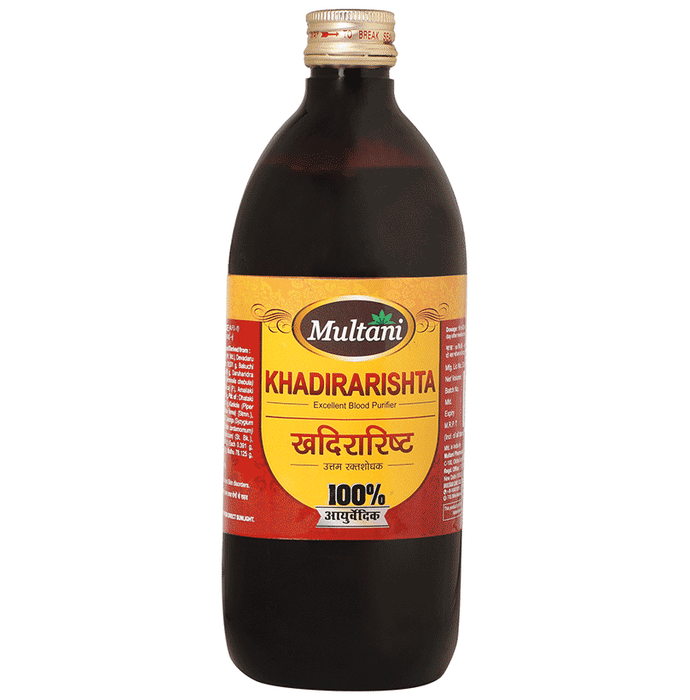 Multani Khadirarishta Syrup | Grocsy