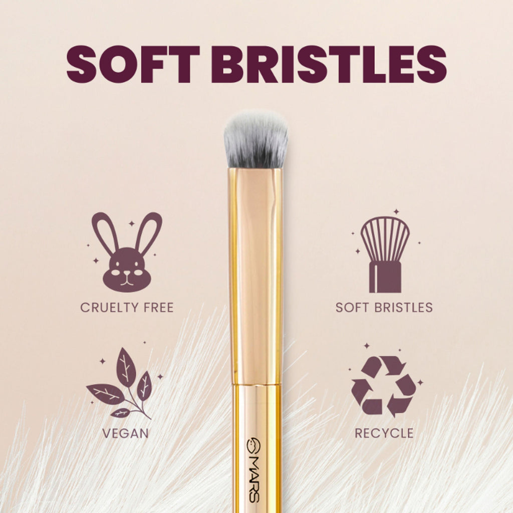 MARS Cosmetics Artist's Arsenal Flat Eyeshadow Brush | Grocsy