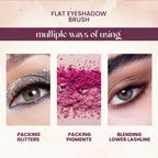 MARS Cosmetics Artist's Arsenal Flat Eyeshadow Brush | Grocsy