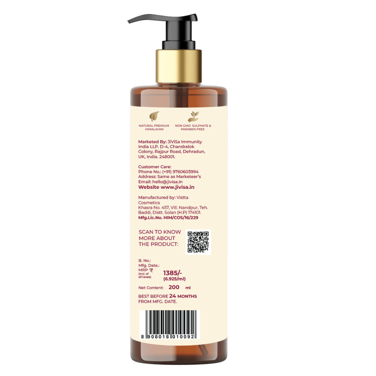 JiViSa Vrta Lustre Hair Conditioner | Grocsy