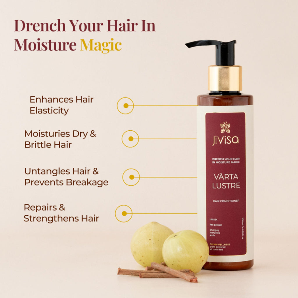 JiViSa Vrta Lustre Hair Conditioner | Grocsy