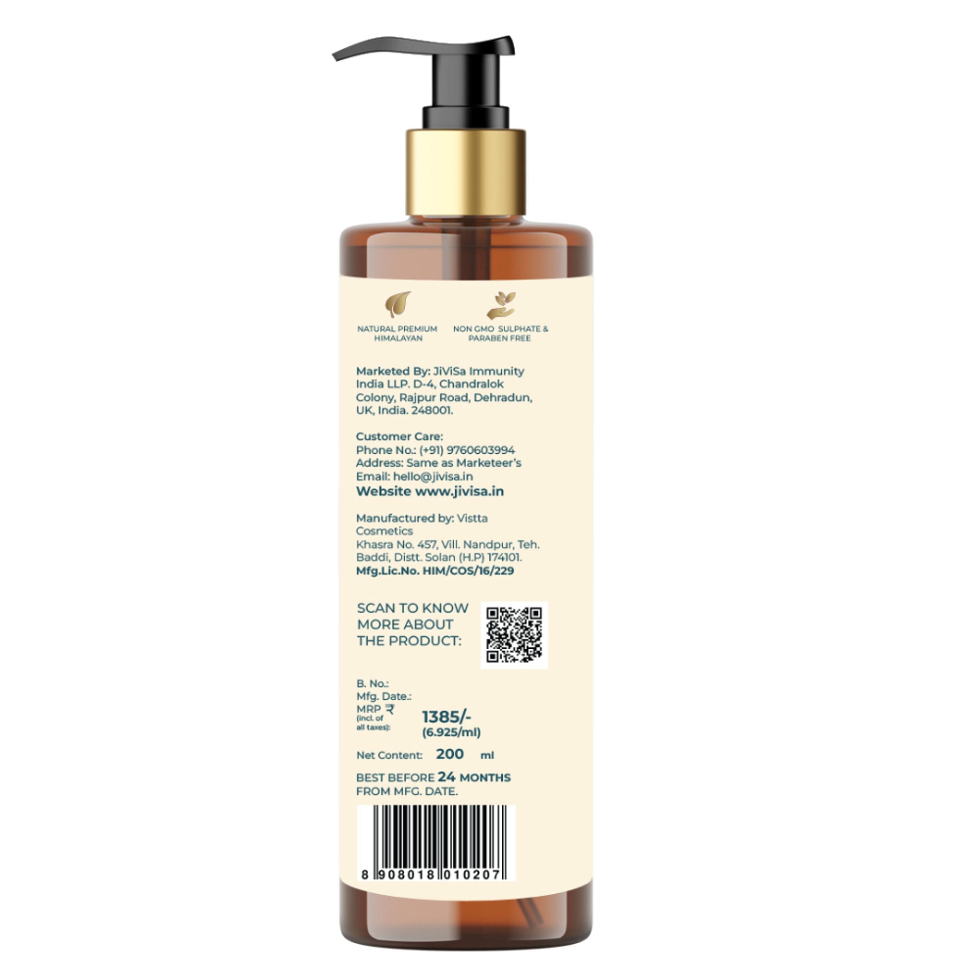 JiViSa Aranya Lustre Hair Conditioner | Grocsy